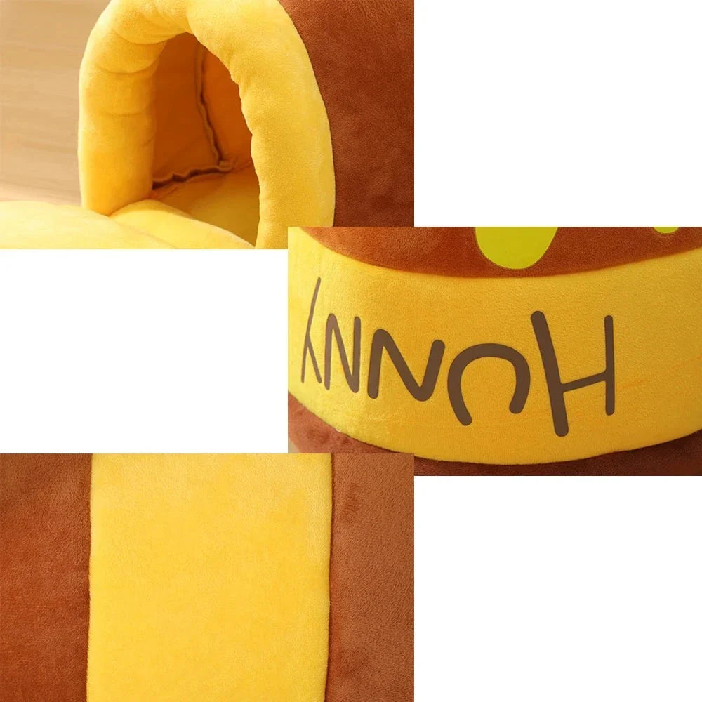 Honey Jar Theme Cat Bed