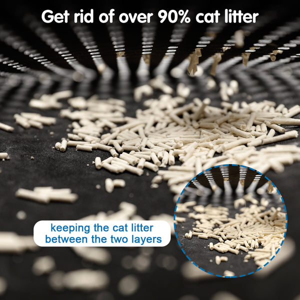 Double Layer Cat Litter Trapping Mat
